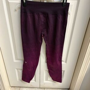 lululemon athletica Purple Ombre women Leggings
